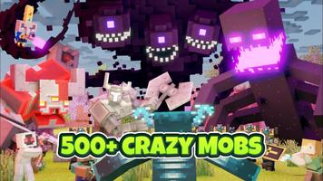 Mods 500 Mobs for Minecraft PE Affiche