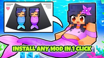 Mermaid Tail Mod for Minecraft capture d'écran 1