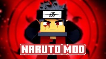 Anime Naruto Mod for Minecraft Affiche