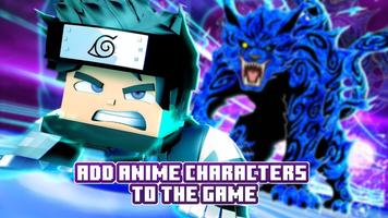 Anime Naruto Mod for Minecraft syot layar 1