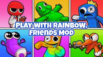 Rainbow Friends Mod for MCPE poster