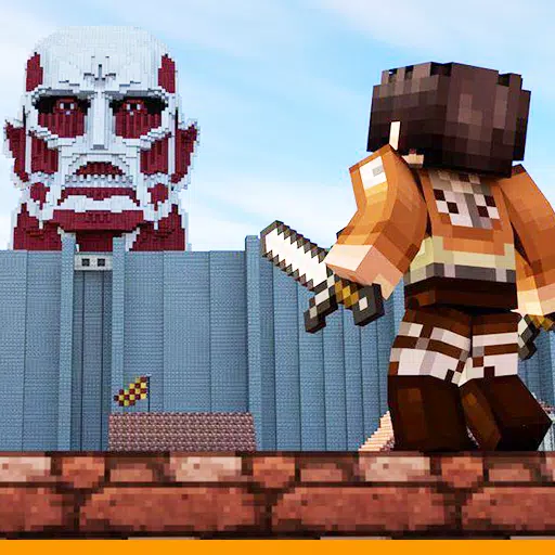 Killing Titans in Minecraft Attack on Titan Mod (Download Link in  Description) 