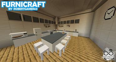 FURNICRAFT Addon for Minecraft Affiche