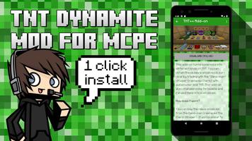 TNT Mods for MC Pocket Edition পোস্টার