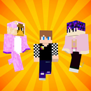 lankybox skins for Minecraft APK