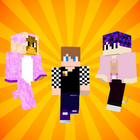 lankybox skins for Minecraft Zeichen