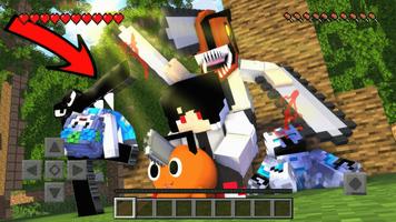 Chainsaw Man Trong Minecraft ảnh chụp màn hình 3