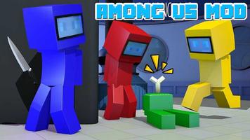 Mod among us for Minecraft PE 스크린샷 1