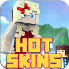 Hot skins for Minecraft PE آئیکن