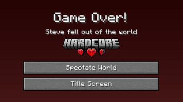 Ultra Hardcore Minecraft Mod Cartaz