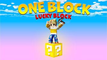 ONE BLOCK LUCKY BLOCK poster