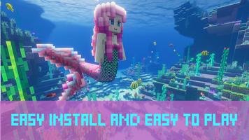 Mermaid for Minecraft PE MOD скриншот 2
