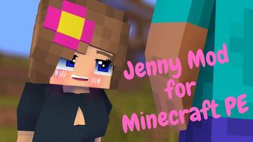 Mod Jenny for Minecraft PE Affiche