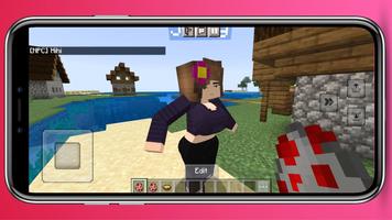 Mod Jenny for Minecraft PE capture d'écran 3