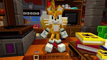 Mod Sonic for Minecraft Skins capture d'écran 2