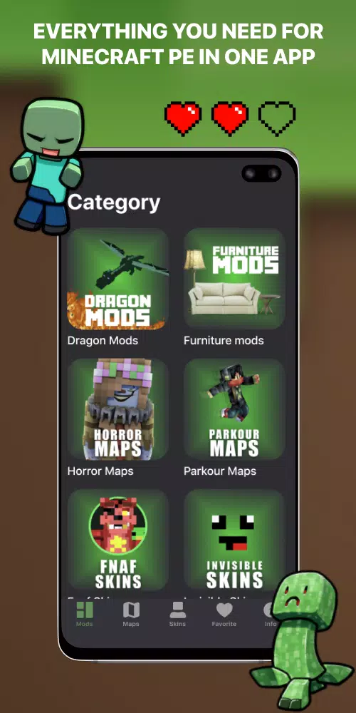 Mods, maps skins for Minecraft APK for Android Download