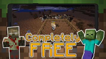 Mod Minecraft tận thế Zombie ảnh chụp màn hình 1