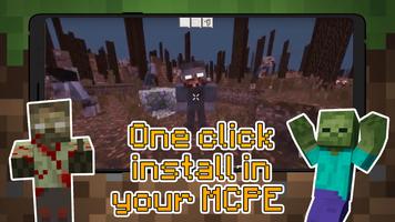Mod Minecraft tận thế Zombie ảnh chụp màn hình 2