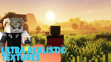 Realistic Shader Mod Minecraft capture d'écran 1