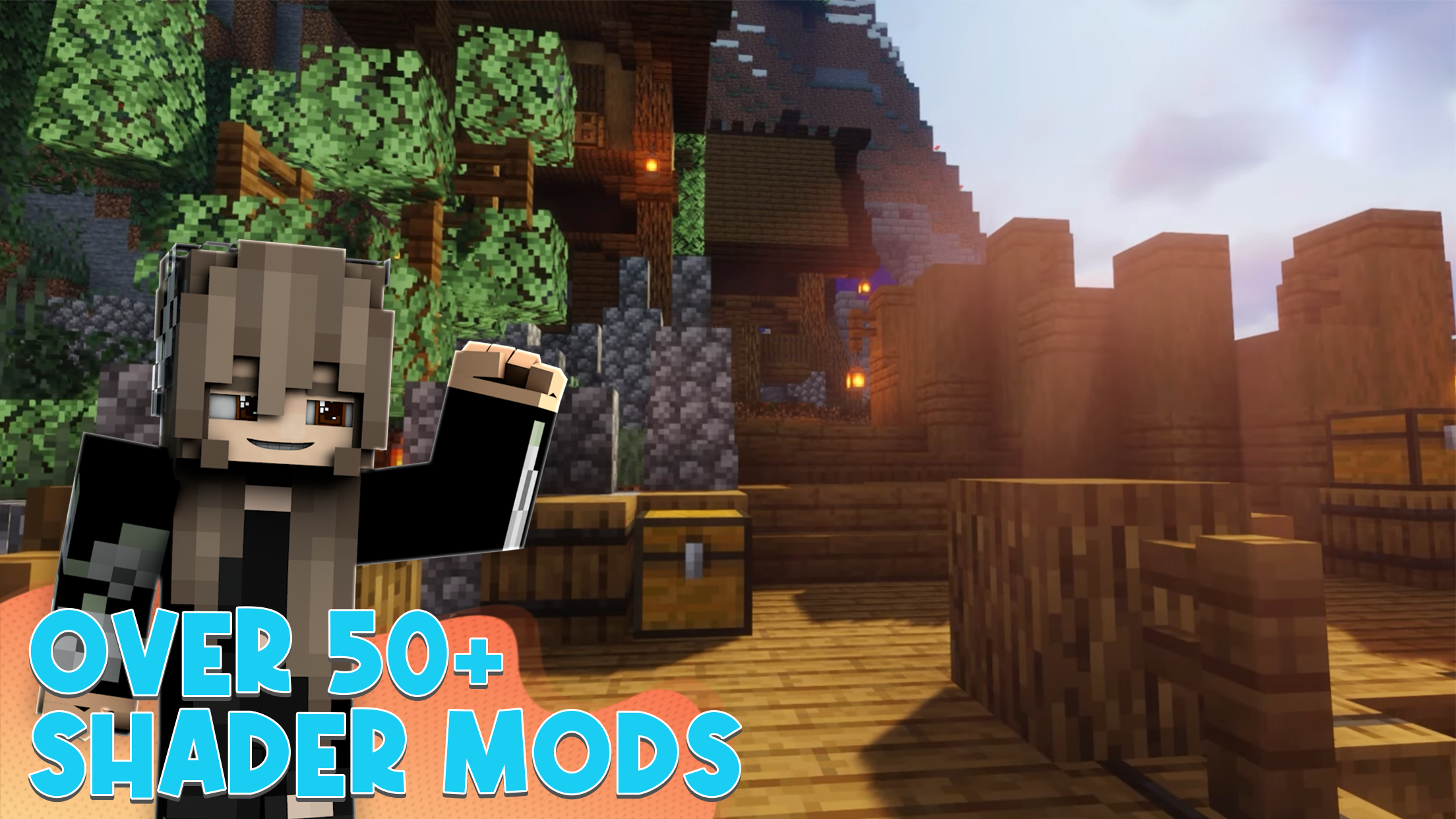 Realistic shader mod for Minecraft PE 1.3.4 APKs - com.furniture.mods.minecraft.texture_pack  APK Download