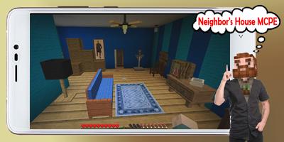 Neighbor Minecraft Game ảnh chụp màn hình 2
