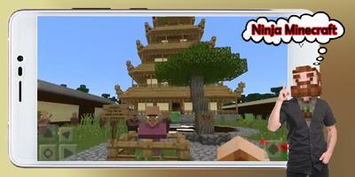 Ninja mod MCPE poster