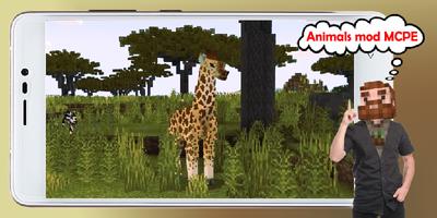 Animals Zoo mod for Minecraft Affiche