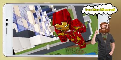 Iron mod for Minecraft Affiche