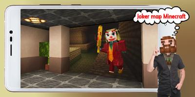 Joker Minecraft Horror map Affiche