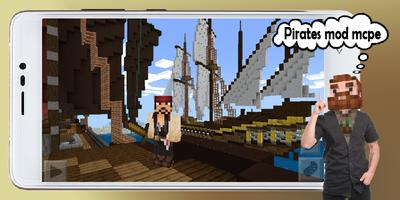 Caribbean Pirate mod MCPE Affiche