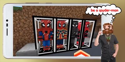 Spider mod mcpe poster