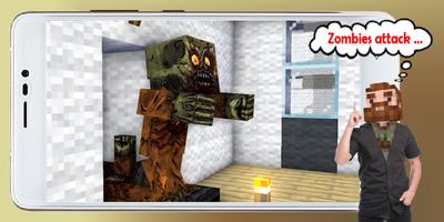 Zombie monsters mod mcpe capture d'écran 1