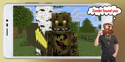 Zombie monsters mod mcpe ảnh chụp màn hình 2