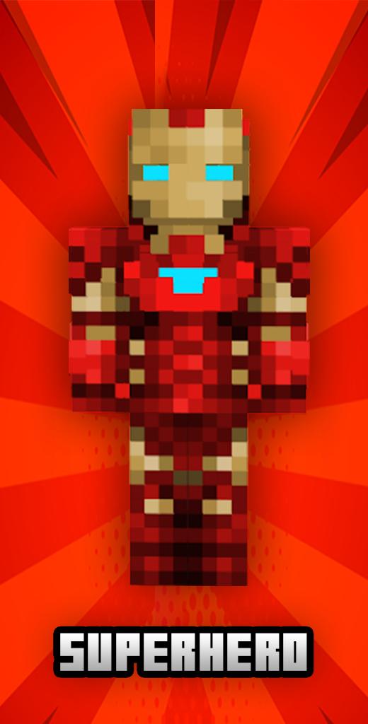 Superhero Skins Minecraft Pe Apk For Android Download
