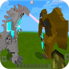 Kong vs Godzilla Mod for MCPE icône