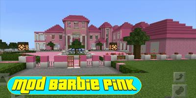 Barbie Pink Mod for Minecraft Affiche