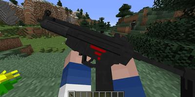 Weapon mod for Minecraft poster