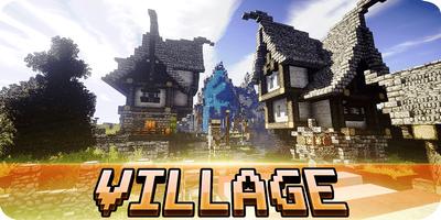 Village Maps Affiche