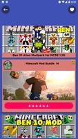 Ben Alien 10 Modpack for MCPE اسکرین شاٹ 1