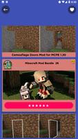 Camouflage Doors Mod for MCPE ảnh chụp màn hình 1