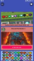 Custom hearts mod & Mods MCPE imagem de tela 1