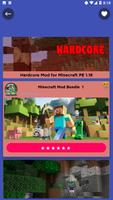Hardcore Mod for Minecraft PE captura de pantalla 1