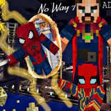 Spider No Way Home Mod MCPE Zeichen