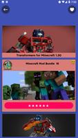 Transformers MOD for Minecraft syot layar 1
