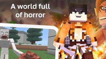 Mod Attack of Titans for mcpe Ekran Görüntüsü 1