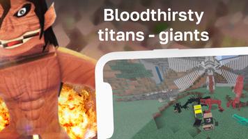 Mod Attack of Titans for mcpe Ekran Görüntüsü 2