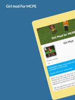 Girl MOD for MCPE الملصق