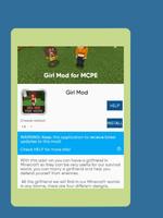 Girl MOD for MCPE تصوير الشاشة 3