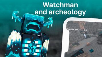 Mod Warden of Caves for mcpe poster