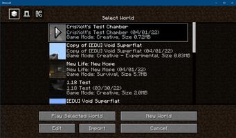 Java UI Edition for Minecraft الملصق